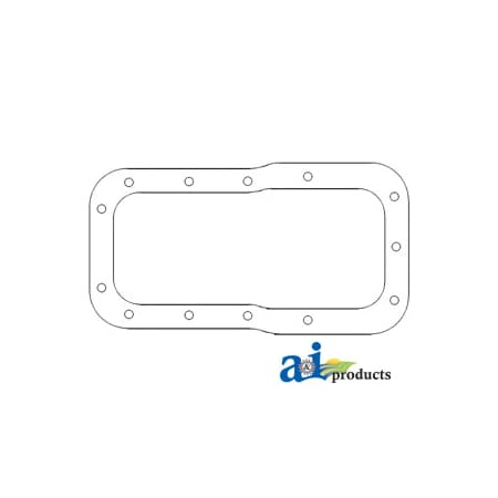 A & I Products Gasket, Hydraulic Lift Cover 17" x9" x0.2" A-886549M2